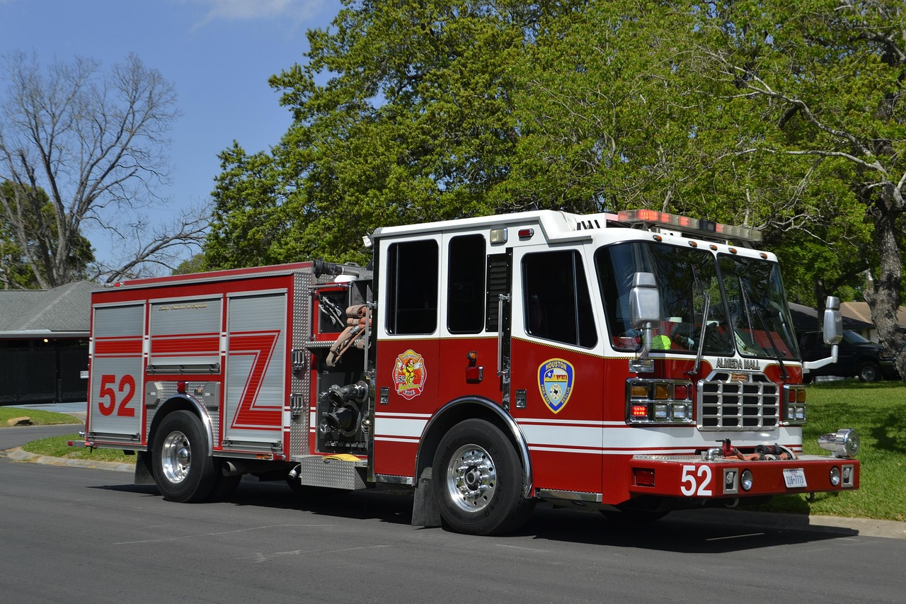 fire, fire truck, fire engine, fireman, vehicle, transportation system, car, communication, auto, transportation, transport, system, automobile, modern, equipment, intelligent, black, smart, dependable, worthy, brave, awareness, ready, stand by, alert, emergency, trees, neighborhood, fire in houston, 3-22-2018, houston texas fire, vital, strength, bravery, tough, car wallpapers, hard, importance, trained, survivor, survive, dangerous, thursday, home on fire, house on fire, explosion, home land security, government agency, service, community, nature, blue sky, suburb, intelligence, technology, science, solution, innovation, 911, search and rescue, heavy truck, fire hose, valve, water pressure, rear view mirrors, windshield, silver, steel, red, grey, white, sky, blue, house, home, residential, disaster, tragic, tragedy, design, inspiration, almeda hall fire department, protocol, official, job, uniformed, unit, control, engine truck, homeland security
